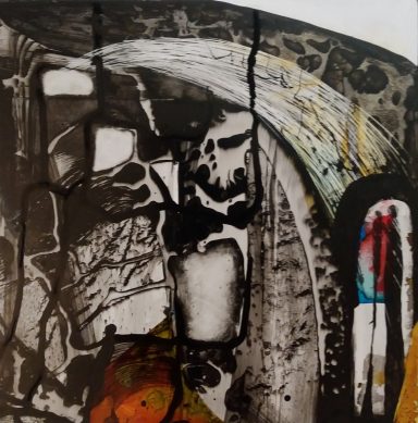 Abstract inktwerk - Circle of Life