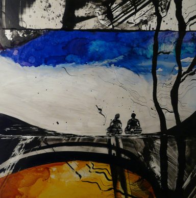 Abstract inktwerk - Circle of Life